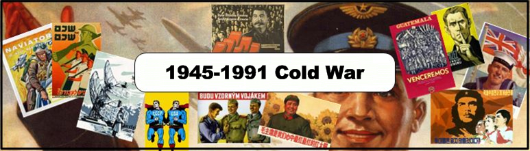 1945-1991 Cold War Propaganda Poster and Military Art Collection