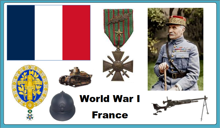 France WW1 Propaganda and Military Art Collection