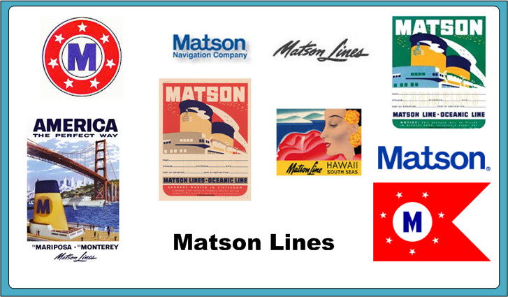 Matson Lines Poster and Ad Collection