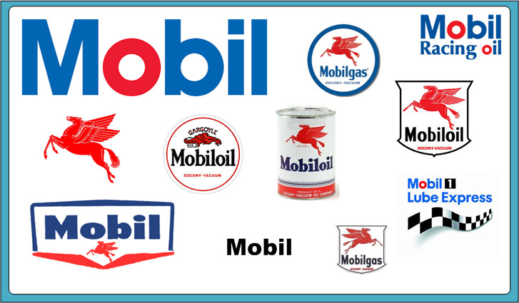 Mobil Ad and Poster Collection