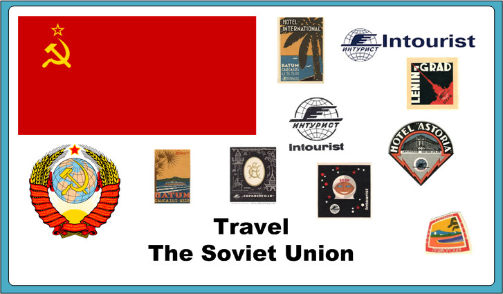 Soviet Union Travel Poster and Ad Collection