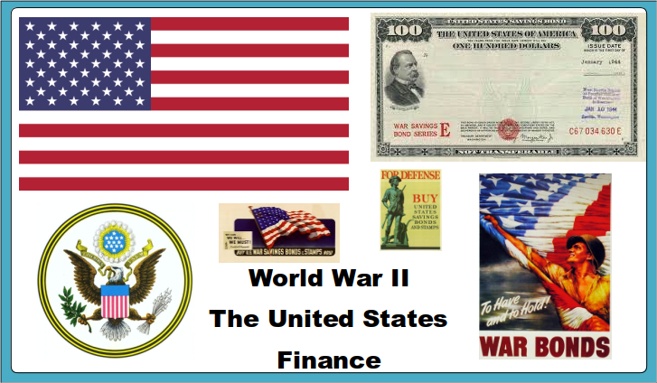 USA WW2 Finance Propaganda Collection