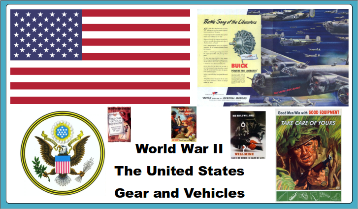USA WW2 Gear and Vehicles Collection