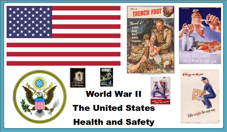USA WW2 Health and Safety Propaganda Collection