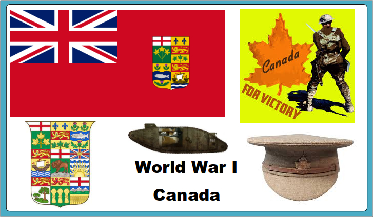 Canada WW1 Propaganda and Military Art Collection