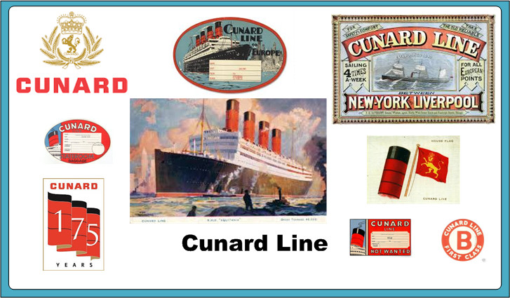 Cunard Line Poster and Ad Collection