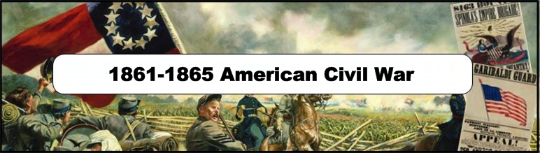1861-1865 American Civil War
