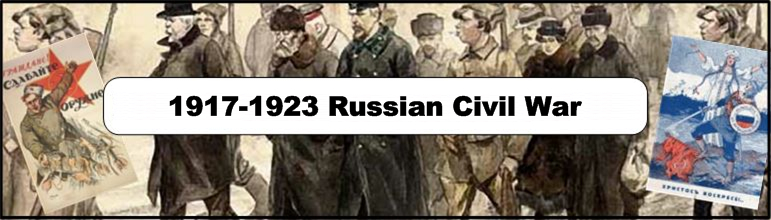 1917-1923 Russian Civil War Propaganda Poster And Military Art Collection