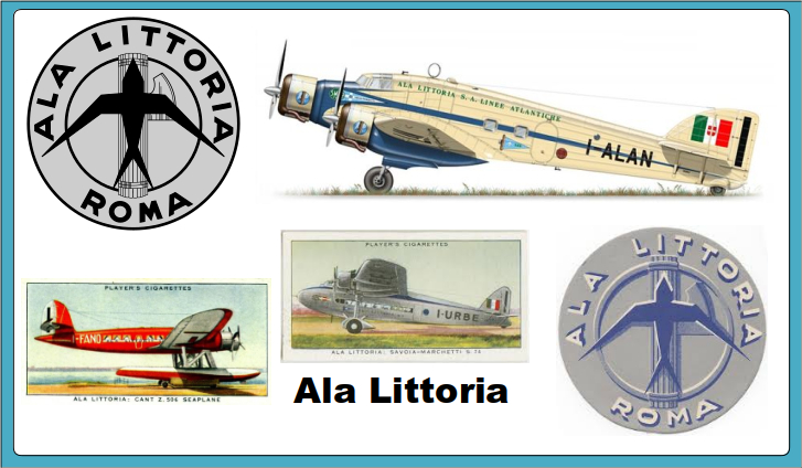 Ala Littoria Poster and Ad Collection