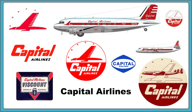 Capital Airlines Poster and Ad Collection