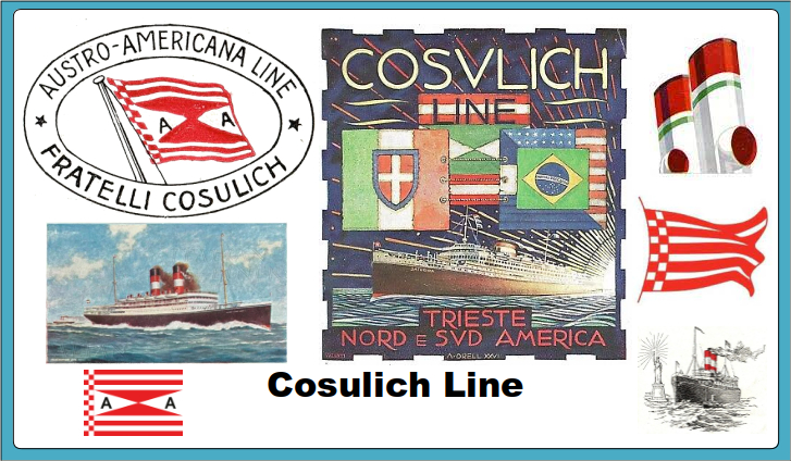 Cosulich Line Poster and Ad Collection