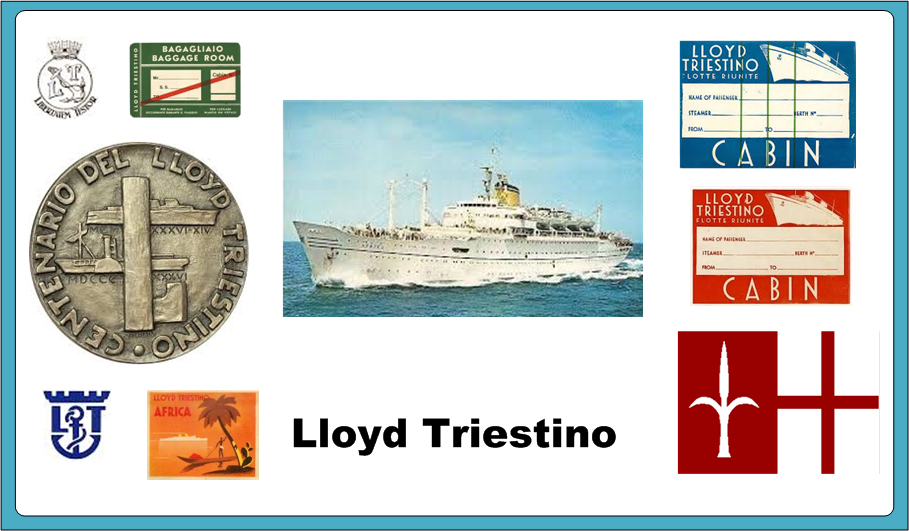 Lloyd Triestino Poster and Ad Collection