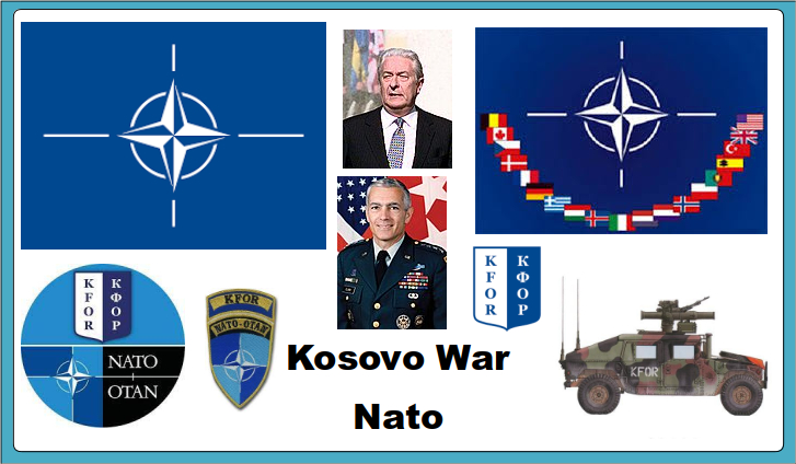 Nato Kosovo War Propaganda Poster and Military Art Collection