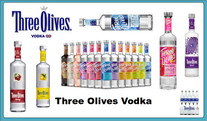 Three Olives Vodka Ad and Poster Collection