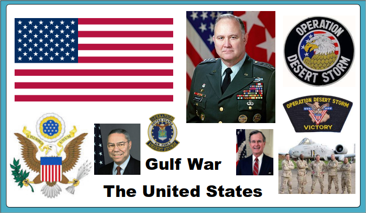 USA Gulf War Propaganda Poster and Military Art Collection