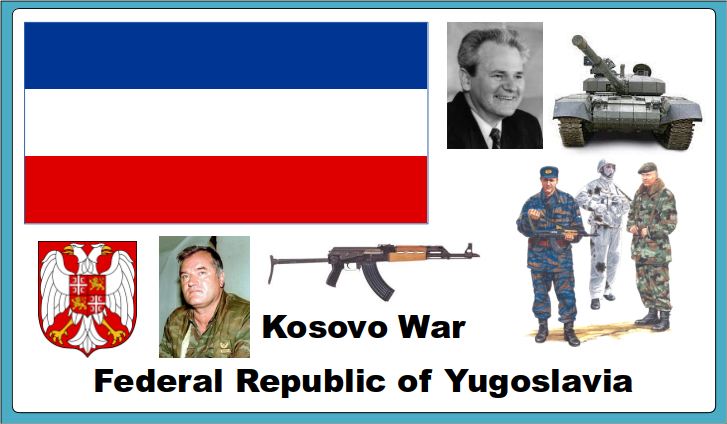 Yugoslavia Kosovo War Propaganda Poster and Military Art Collection