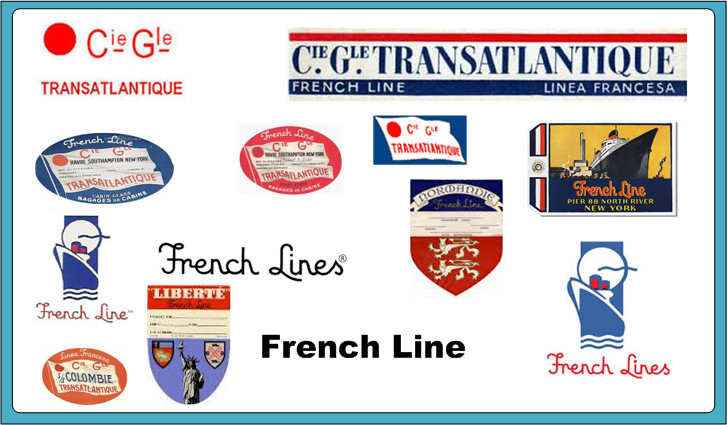 French Line Poster and ad Collection