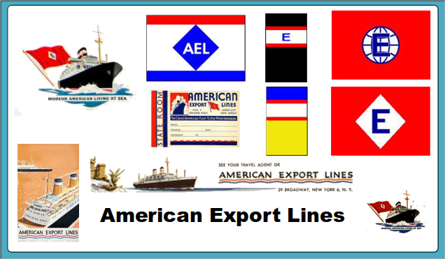 American Export Lines Poster and Ad Collection