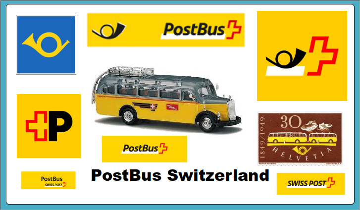 PostBus Switzerland Poster and Ad Collection