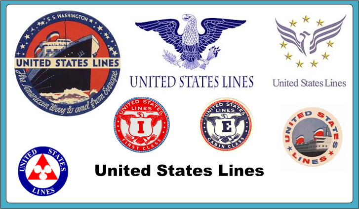 United States Lines Poster and Ad Collection
