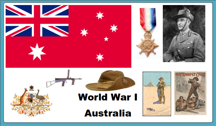 Australia WW1 Propaganda and Military Art Collection