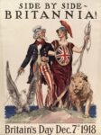 1918 Side BY Side - Britannia! Britains Day Dec 7th 1918