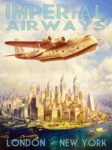 1937 Imperial Airways. London - New York