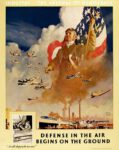 1941 Industry - The Arsenal Of Democracy. Defense In The Air Begins On The Ground
