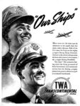 1941 'Our Ships' TWA The Transcontinental Airline