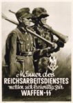 1942 Männer des Reichsarbeitsdienstes melden sich freiwillig zür Waffen-SS