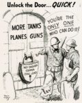 1942 Unlock the Door... Quick! More Thanks Planes Guns
