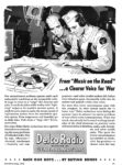 1943 From 'Music on the Road ... a Clearer Voice For War. Delco Radio