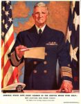 1944 Admiral Stark Says Every Branch of The Service Needs Your Help Buy Another War Bond Today!