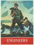 1944 We Clear The Way. The Corps Of Engineers. United States Army
