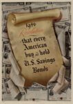 1945 1946 Resolution - that every American buy and hold U.S. Savings Bonds