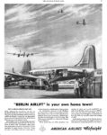 1949 'Berlin Airlift' in your own home town! American Airlines Airfreight
