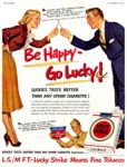 1951 Be Happy - Go Lucky! Lucky Strike