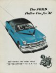 1951 Ford Police Car. Featuring The New Ford 'Interceptor' 110-H.P. V-8