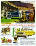 1953 Today As Yesterday... Cars run heir best on the best gasoline. Ethyl (2)