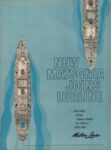 1957 New Matsonia Joins Lurline. Matson Lines