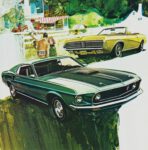 1969 Ford Mustang Mach I & Mercury Cougar Convertible