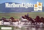 1980 Marlboro Lights. The spirit of Marlboro in a low tar cigarette