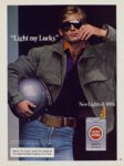 1985 'Light my Lucky' New Lights & 100's. Lucky Strike (2)