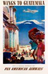 1938 Wings To Guatemala. It's A Small World By Pan American Airways