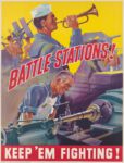1942 Battle Stations! Keep 'Em Fighting!