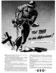 1942 Tell This to the Marines! ... and the Army and Navy, too! USO