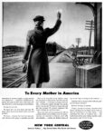 1942 To Every Mother in America. New York Central