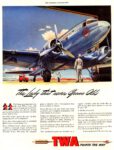 1945 The Lady that never Grows Old. TWA