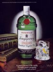 1980 A man's home is his castle. Furnish yours properly. Tanqueray Gin. A singular experience