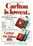 1980 Carlton is lowest